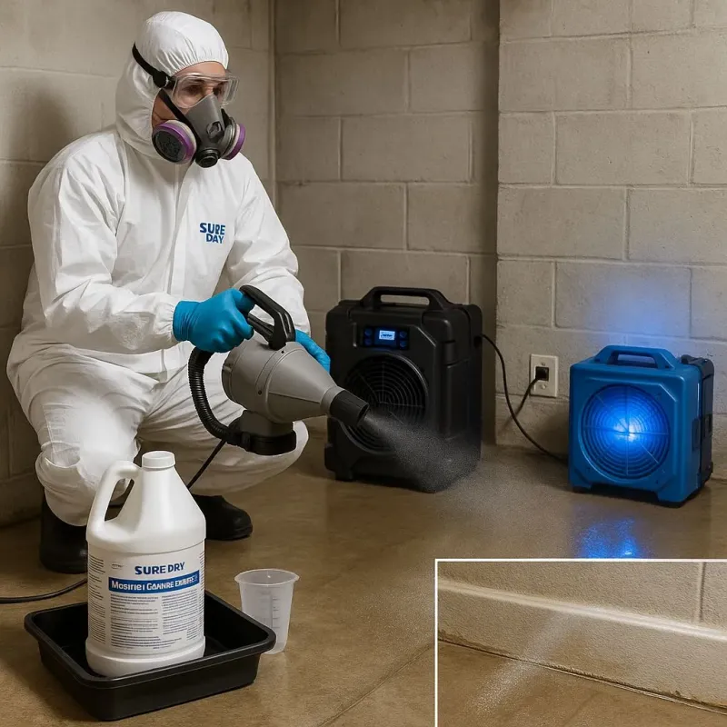 Sanitization and Odor Removal process in West Hattiesburg, MS