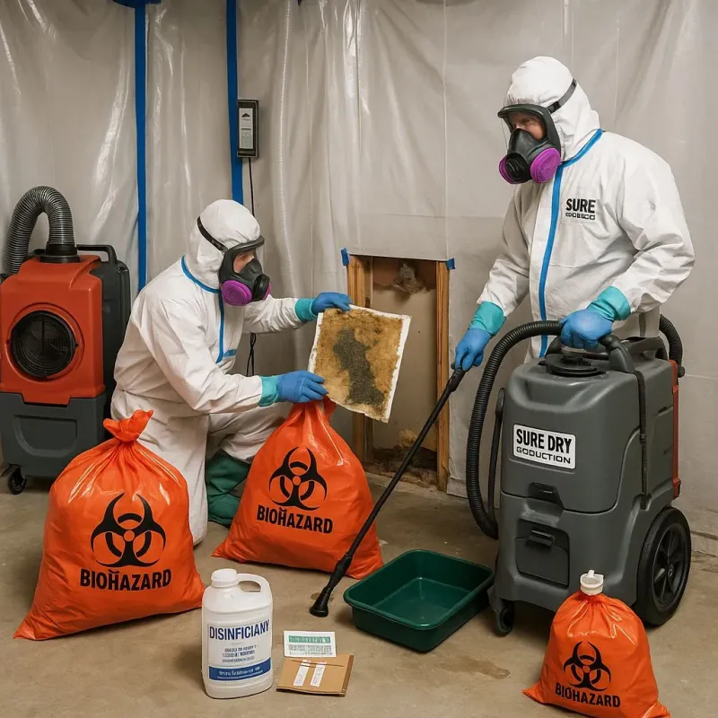 Contaminated Water Handling Protocols process in West Hattiesburg, MS