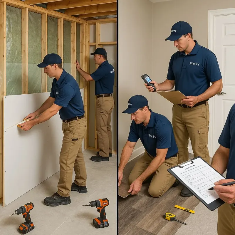 Repairs and Reconstruction process in West Hattiesburg, MS
